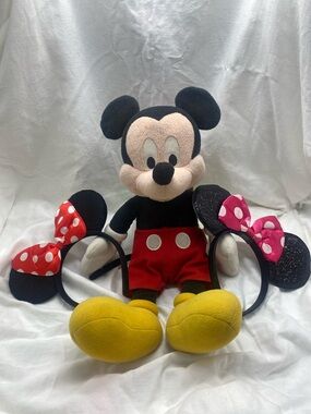 Vintage Mickey Mouse Plush Toy